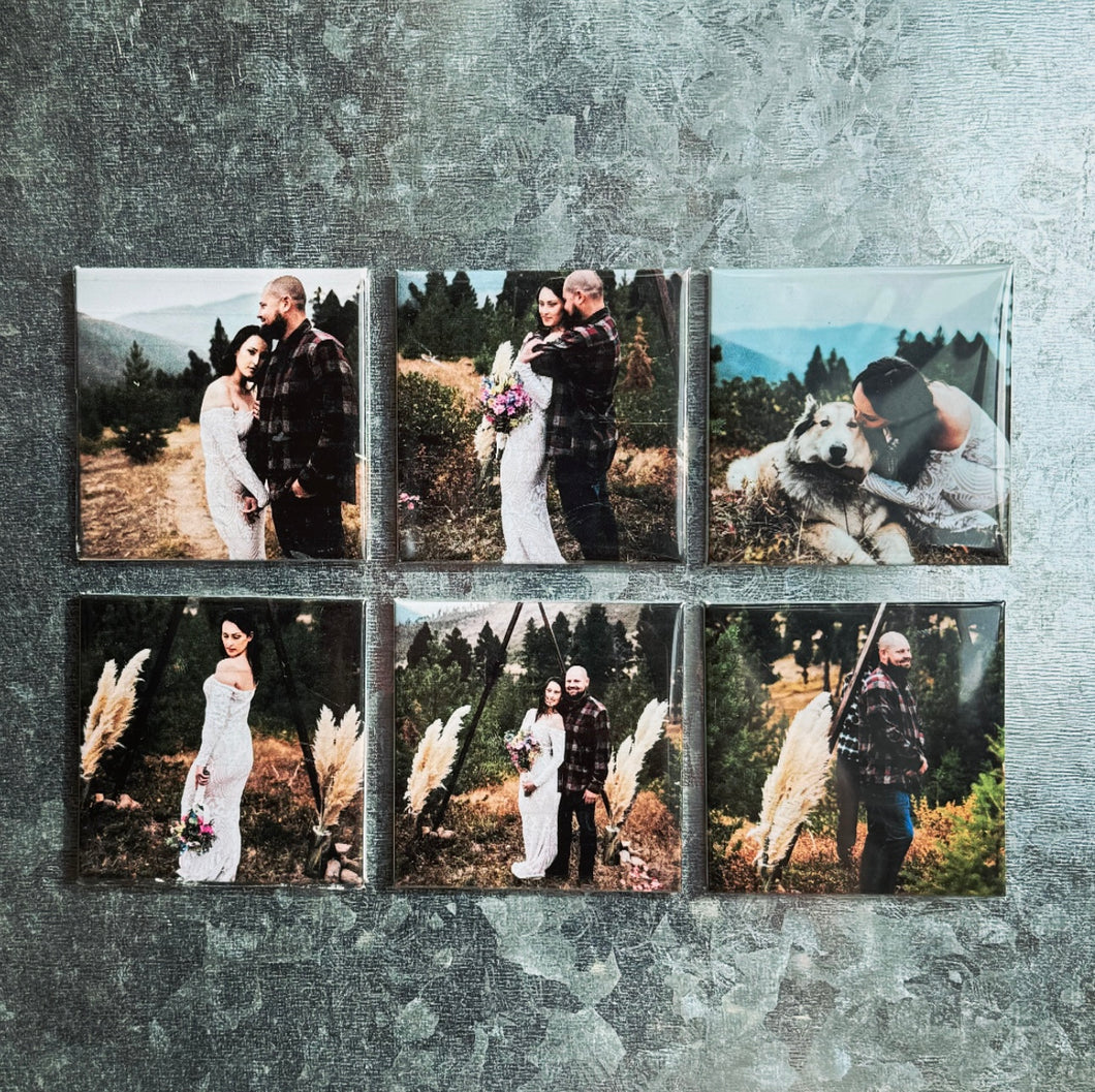 Custom Photo Magnets - 6 Images