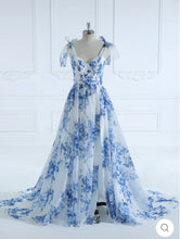 Load image into Gallery viewer, The Penelope Soft Blue Gown Rental
