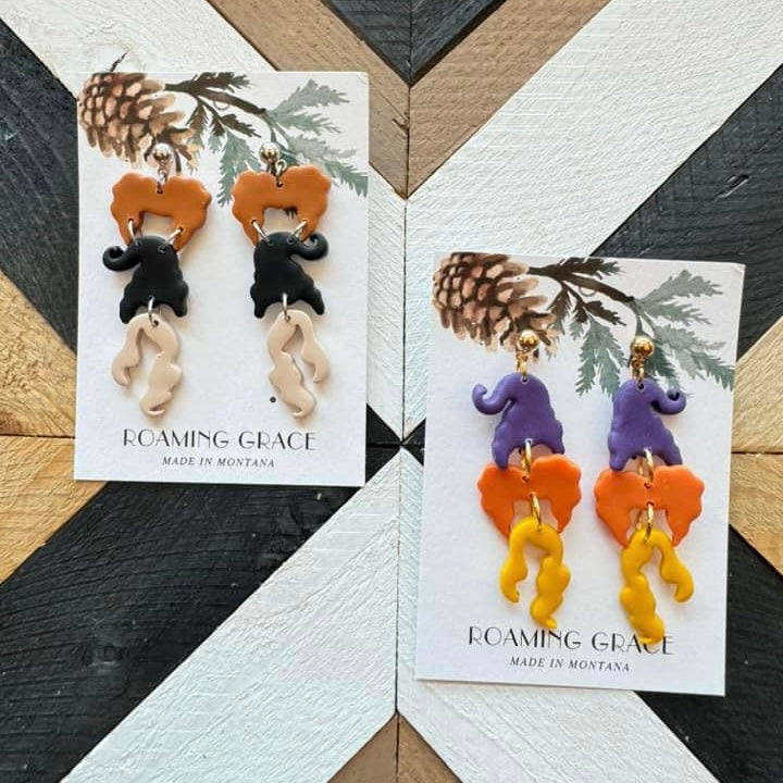 Halloween Sister Earrings