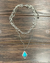 Load image into Gallery viewer, Layered Turquoise Necklace
