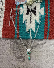 Load image into Gallery viewer, Handmade Sterling Silver Multi Stone Necklace
