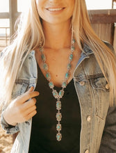 Load image into Gallery viewer, Texas Bay Necklace And Earrings
