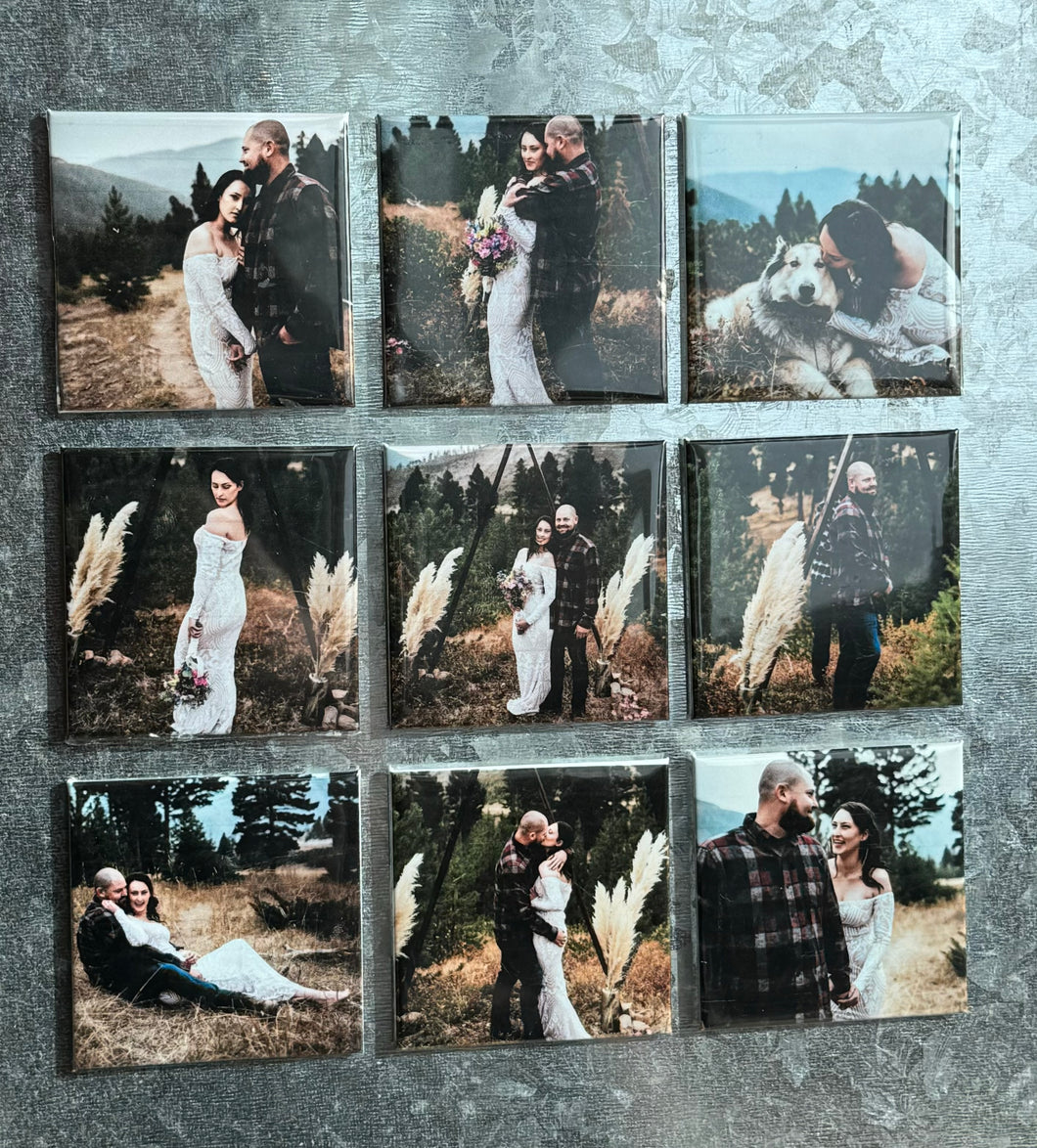 Custom Photo Magnets - 9 Images