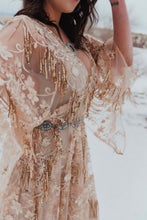 Load image into Gallery viewer, Gold Gatsby All Over Sequin Dress Rental
