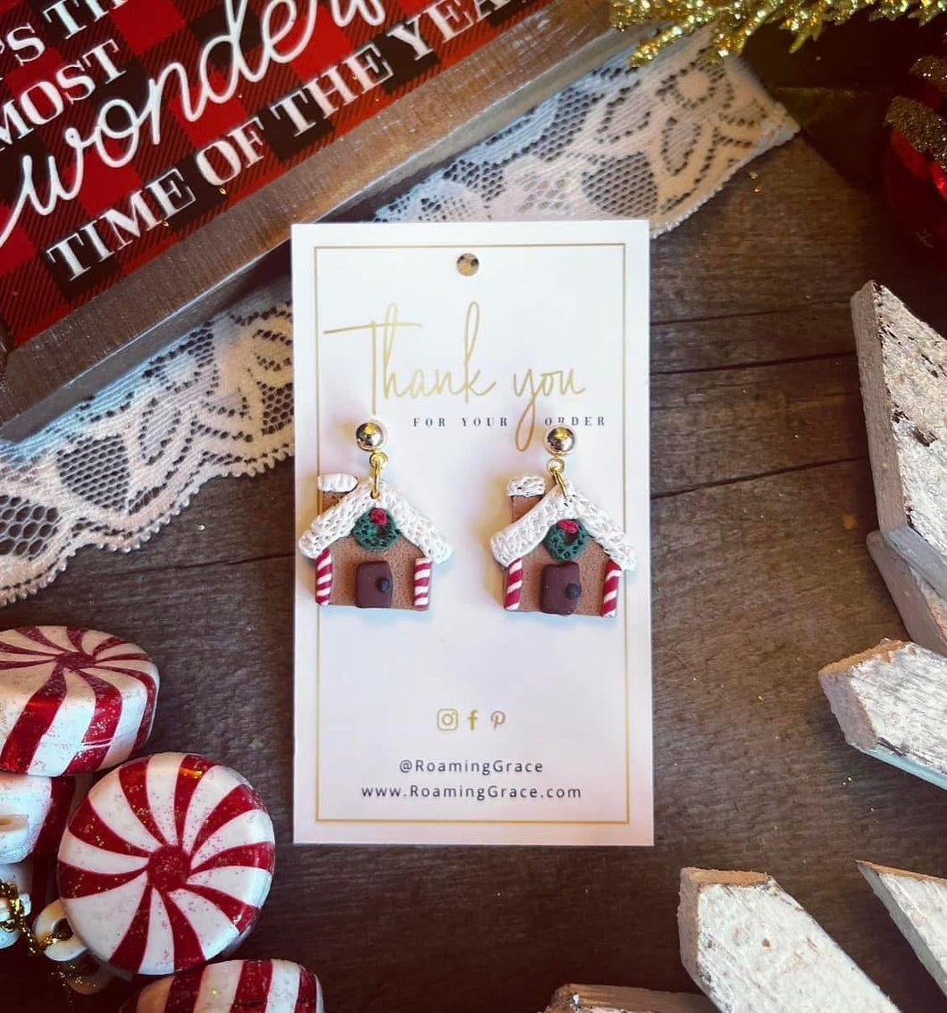 Gingerbread Earrings