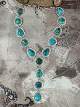 Load image into Gallery viewer, HANDMADE STERLING SILVER HARDY PIT LARIAT NECKLACE WITH SIGNED
