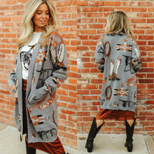 Load image into Gallery viewer, Western Vibes Cardigan
