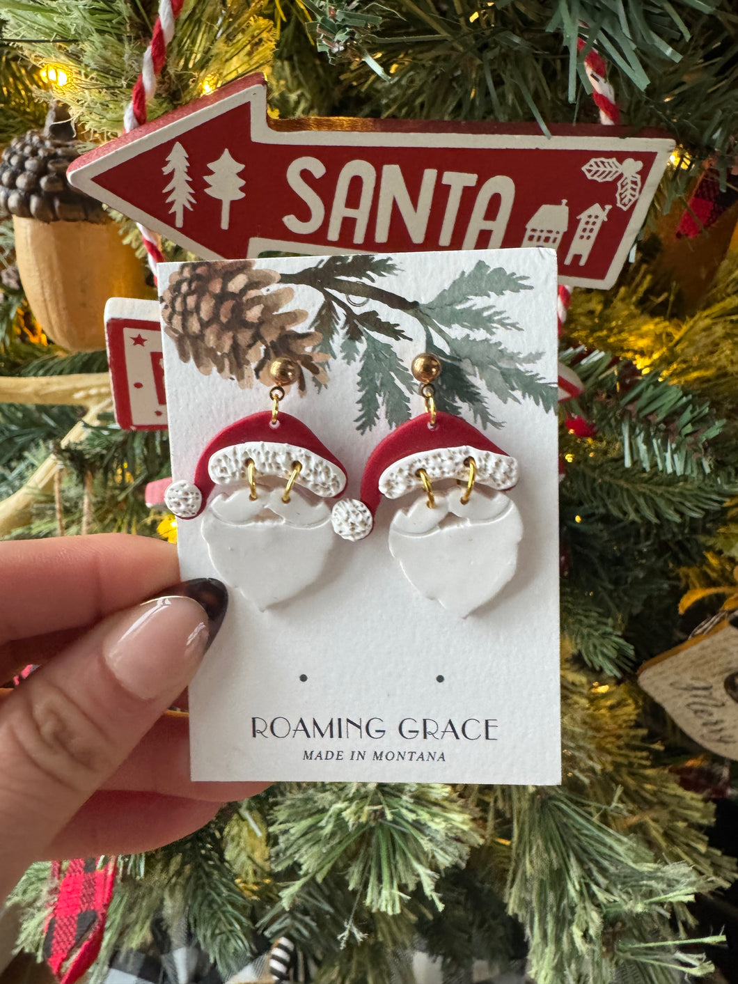 The Perfect Santa Earrings