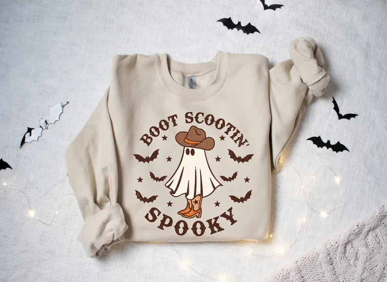 Boot Scootin Spooky Crewneck