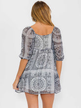 Load image into Gallery viewer, Boho Printed Babydoll Blouse
