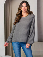 Load image into Gallery viewer, Women’s Long Sleeve Button Up V-Neck Knit Sweater
