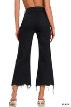 Load image into Gallery viewer, Rough Edge Black Denim
