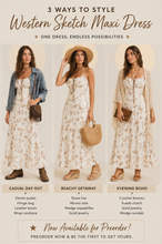 Load image into Gallery viewer, Western Whimsy Slip Dress
