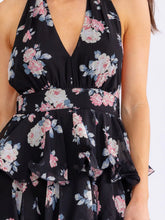 Load image into Gallery viewer, Midnight Prairie Ruffle Dress
