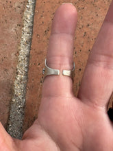 Load image into Gallery viewer, Beautiful Concho Handmade Sterling Silver Adjustable Ring

