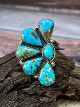 Load image into Gallery viewer, Handmade Sterling Silver Sierra Bella Adjustable Ring Singed
