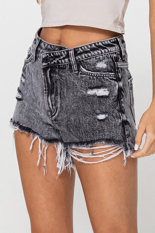 Bad To The Bone High Rise Jean Shorts