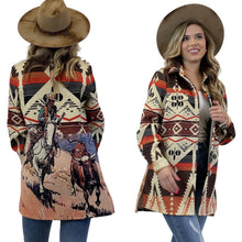 Load image into Gallery viewer, Cowboy Life Aztec Coat
